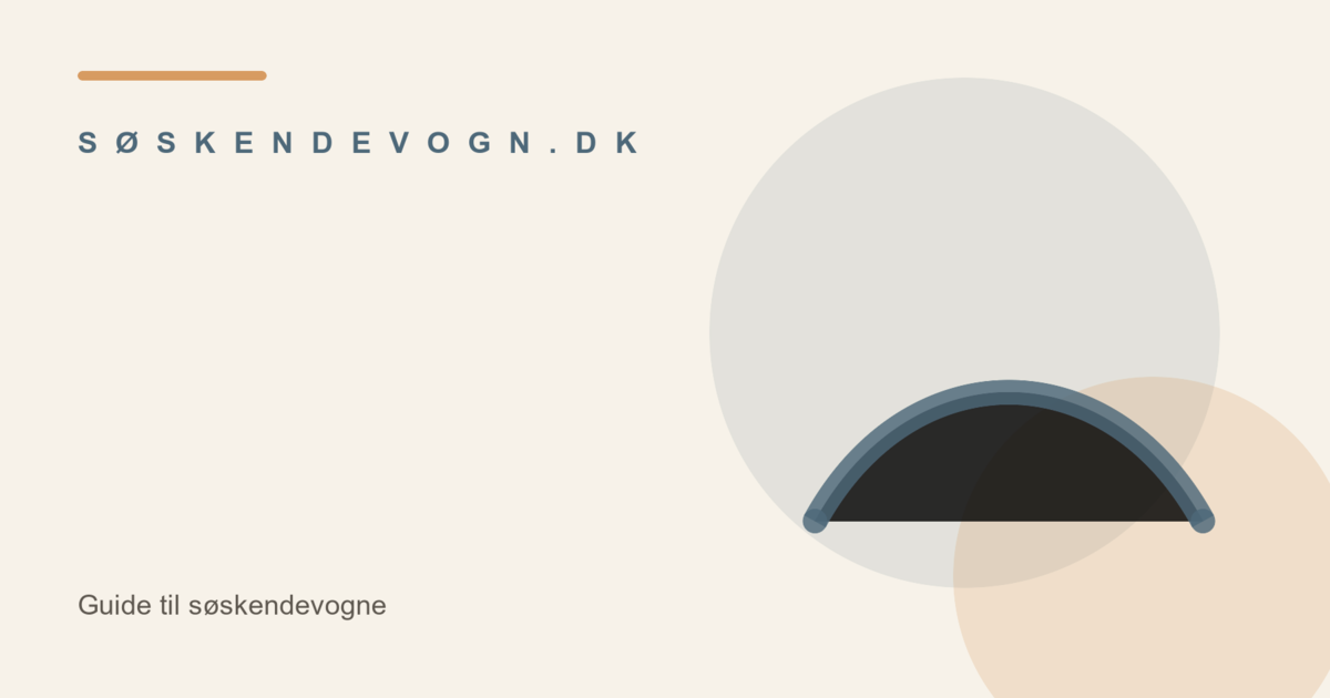 Søskendevogne Tandemvogne